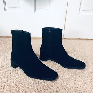 Stuart Weitzman Black Booties